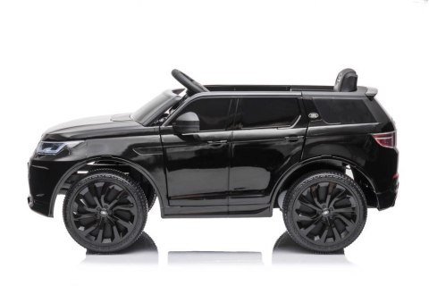 Auto Na Akumulator Range Rover Pilot MP3 Światła LED Czarny