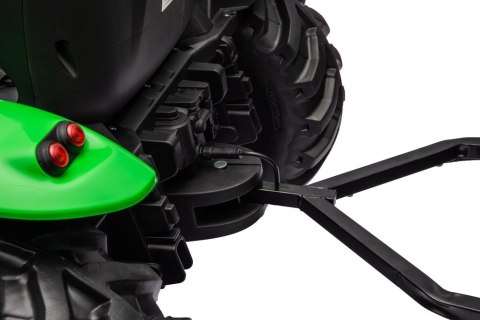 Traktor Na Akumulator HC-306 Z Przyczepą Jasno Zielony 24V