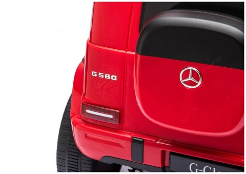 Pojazd Na Akumulator Mercedes G 4x4 24V 2580 Czerwony