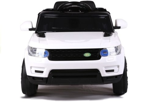 Auto na Akumulator HL1638 Dla Dzieci Światła LED MP3 Pilot Biały
