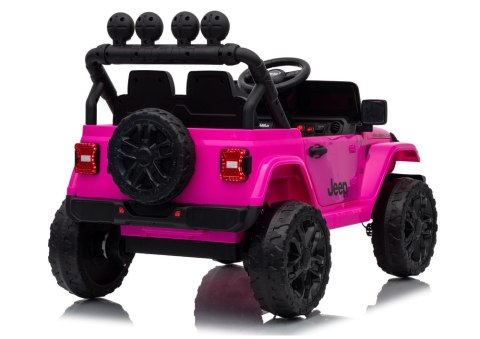 Pojazd Na Akumulator Jeep Rubicon DK-JWR558 24V Różowy
