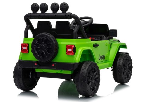 Pojazd Na Akumulator Jeep Rubicon DK-JWR558 24V Zielony