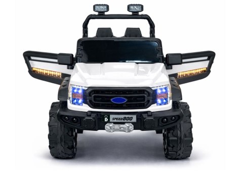 Auto Na Akumulator 4x4 22F 12V10Ah Białe
