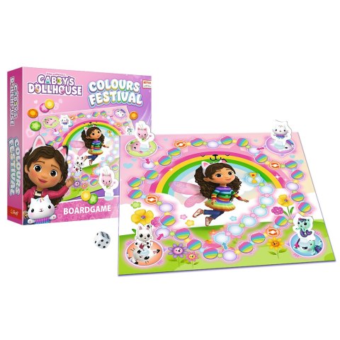 Gra rodzinna Colours Festival Koci Domek Gabi Trefl 02594