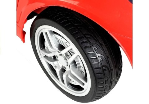 Auto Na Akumulator CORONET S Dla Dziecka Czerwony Pilot Światła Led