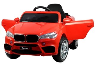 Auto Pojazd Na Akumulator HL1538 Pilot Światła LED MP3 Czerwone