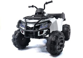 Quad Na Akumulator BDM 0909 Dla Dzieci Światła LED MP3 Biały 24V