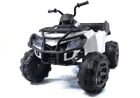 Quad Na Akumulator BDM 0909 Dla Dzieci Światła LED MP3 Biały 24V