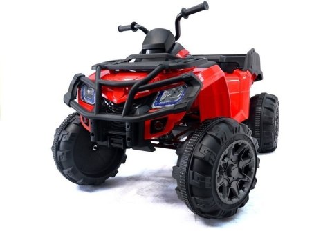 Quad Na Akumulator BDM 0909 Pojazd Dla Dzieci Światła LED MP3 Czerowny 24V