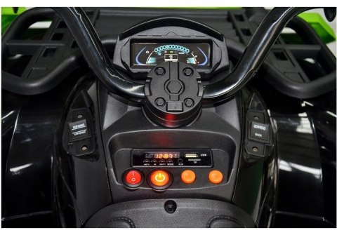 Quad Na Akumulator BDM 0909 Pojazd Dla Dzieci Światła LED MP3 Czerowny 24V