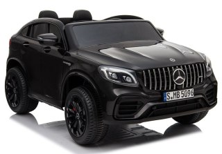 Auto na Akumulator Mercedes GLC 63S Dwuosobowy LED MP4 Czarny Lakierowany