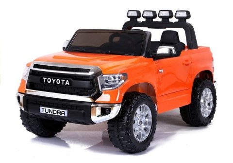 Auto na Akumulator Toyota Tundra Dla Dzieci Światła LED MP3 Pomarańczowa