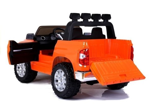 Auto na Akumulator Toyota Tundra Dla Dzieci Światła LED MP3 Pomarańczowa