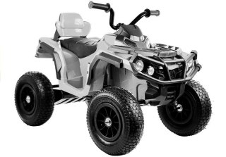 Quad na Akumulator BDM0906 Pompowane Koła Światła LED MP3 Biały