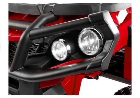 Quad na Akumulator BDM0906 Pompowane Koła Światła LED MP3 Czerwony