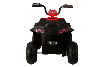 Quad na Akumulator S601 Pojazd Terenowy Koła EVA Światła LED Czerwony