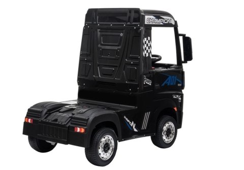 Auto Mercedes Actros Czarny Lakierowany Ciężarówka Dla Dzieci Pilot LED MP4