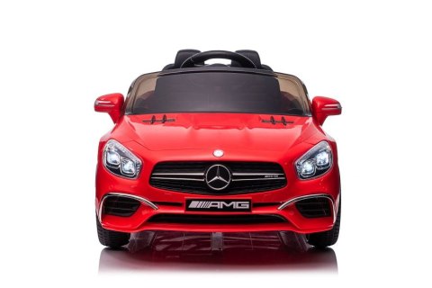 Auto Na Akumulatr Mercedes SL65 S Pilot LCD Czerwony Lakierowany