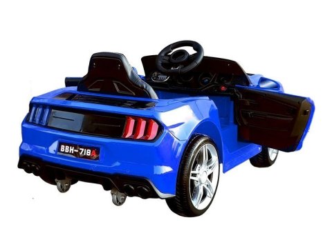 Auto Sportowe Pojazd na Akumulator BBH-718A LED MP3 Pilot Niebieski