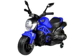 Motor na Akumulator Motocykl Dla Dzieci GTM1188 Światło LED Niebieski
