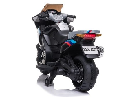 Motor na Akumulator Ścigacz Dla Dzieci XMX609 MP3 Światła LED Czarny