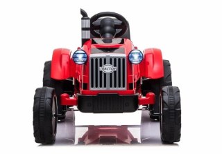 Traktor na Akumulator z Przyczepą CH9959 Światła LED Pilot Radio Czerwony