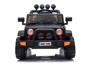 Auto Na Akumulator Jeep BRD-7588 Światła LED MP3 Pilot Czarny 4x4