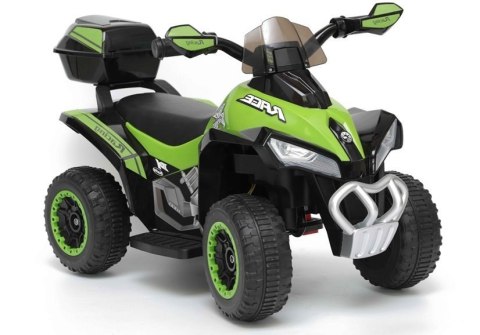 Q Quad na Akumulator GTS1188-A Światła LED Muzyka Schowek Zielony