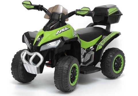Q Quad na Akumulator GTS1188-A Światła LED Muzyka Schowek Zielony
