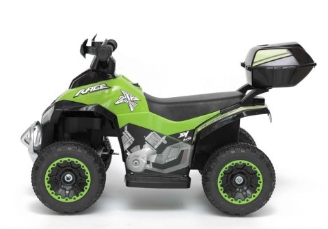Q Quad na Akumulator GTS1188-A Światła LED Muzyka Schowek Zielony