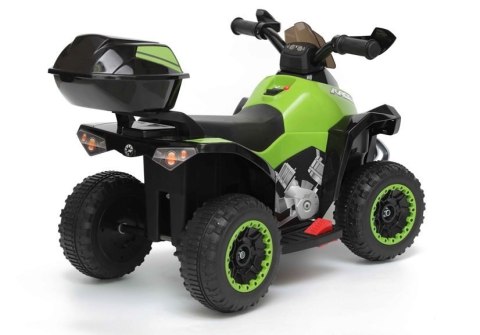 Q Quad na Akumulator GTS1188-A Światła LED Muzyka Schowek Zielony