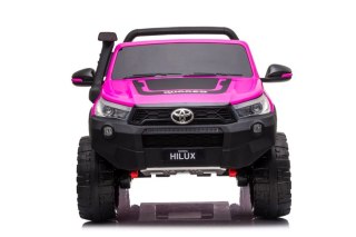 Auto Na Akumulator Toyota Hilux Światła LED MP3 Pilot Różowy