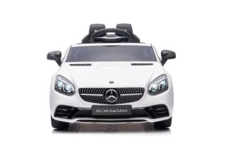Auto Na Akumulator Mercedes SLC 300 Światła LED MP3 Pilot Biały