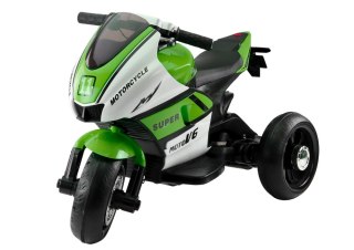 Motorek Trójkołowy Dla Dzieci HT-5188 Światła LED MP3 Zielony