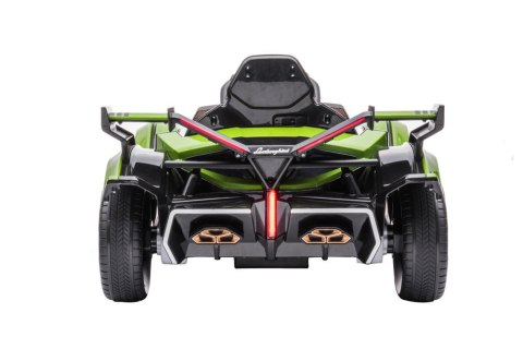 Samochód Na Akumulator Lamborghini GT HL528 Światła LED MP3 Pilot Zielony