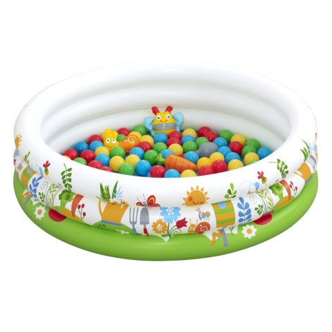 Dmuchany Basen Z Piłeczkami 102 cm x 25 cm Bestway 52466