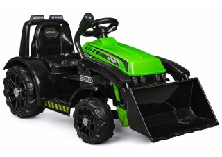 Traktor na Akumulator ZP1001B Z Łyżką Klakson Zielony