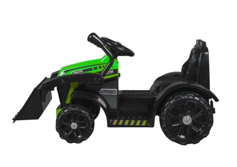 Traktor na Akumulator ZP1001B Z Łyżką Klakson Zielony