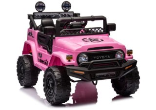 Auto Na Akumulator Toyota FJ Różowe 4x4