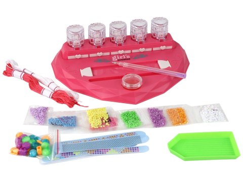 Zestaw Kreatywny do Robienia Bransoletek DIY Diamenciki Wyklejanie
