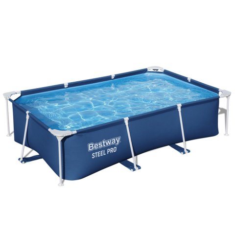 Basen Ogrodowy Stelażowy 259 x 170 x 61cm Bestway 56403