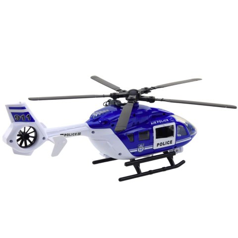 Helikopter Policyjny Hak Nosze Światła Dźwięki 1:14