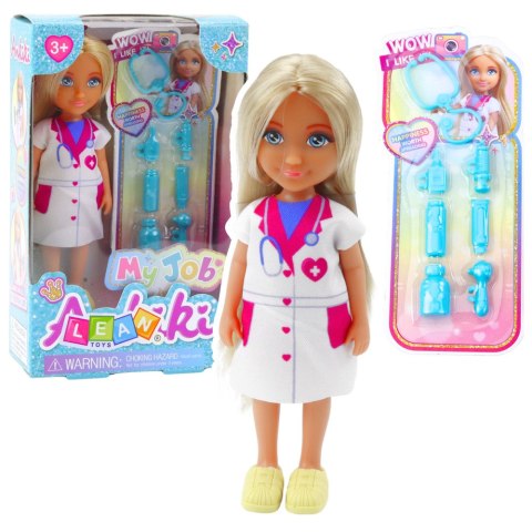 Zestaw Mini Laleczka Ankiki Lekarz Z Akcesoriami Do Leczenia