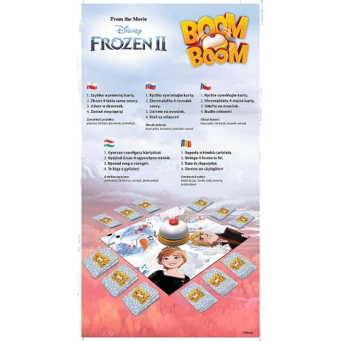 Gra zręcznościowa Boom Boom Kraina Lodu II Trefl 01912