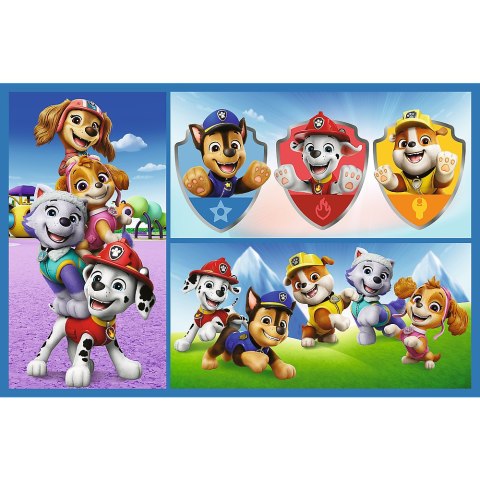Puzzle - 2x70 - Psi Patrol rządzi - Trefl 34441