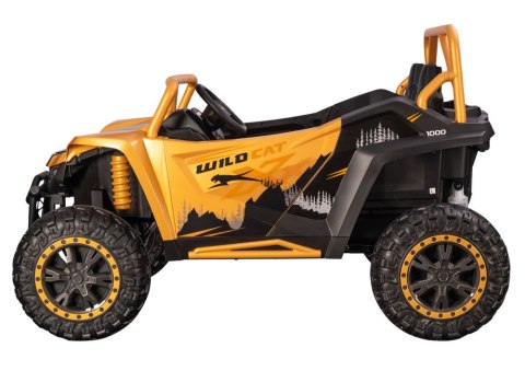 Pojazd na akumulator Buggy Arctic Cat WILDCAT XX 24V14AH Złoty