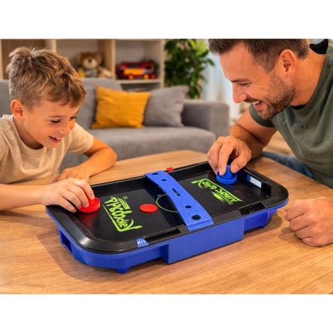 Stół Air Hockey Stołowy Gra Zręcznościowa Dla Dzieci Krążki 43x26 cm