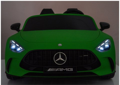 Auto Na Akumulator Mercedes GT63 AMG DKGT63 24V Cichy Silnik Matowy Zielony