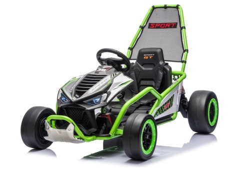 Pojazd Na Akumulator DM-107 24V7 DRIFT Cichy Silnik Zielony
