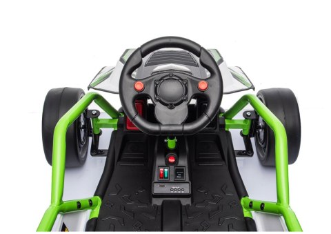 Pojazd Na Akumulator DM-107 24V7 DRIFT Cichy Silnik Zielony